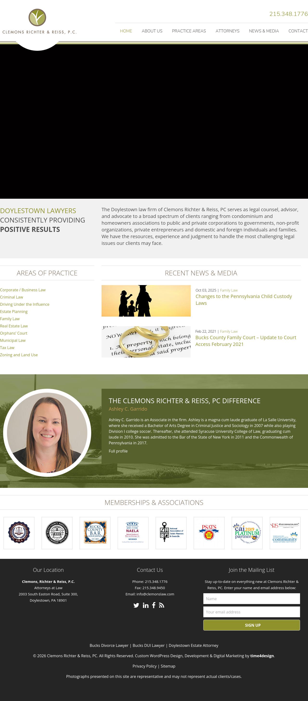 Clemons, Richter & Reiss, P.C. - Doylestown PA Lawyers