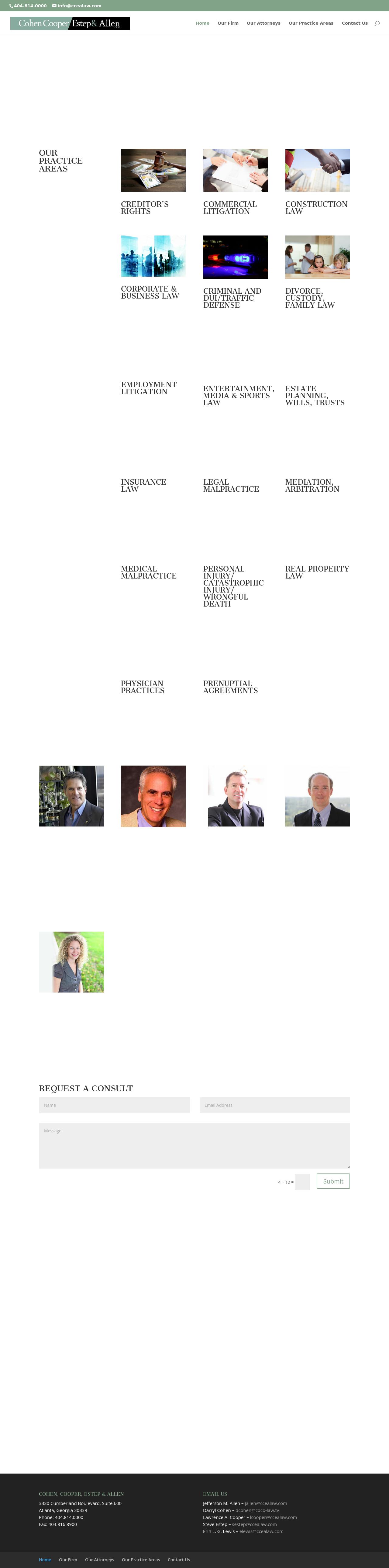 Cohen, Cooper, Estep & Allen, LLC - Atlanta GA Lawyers