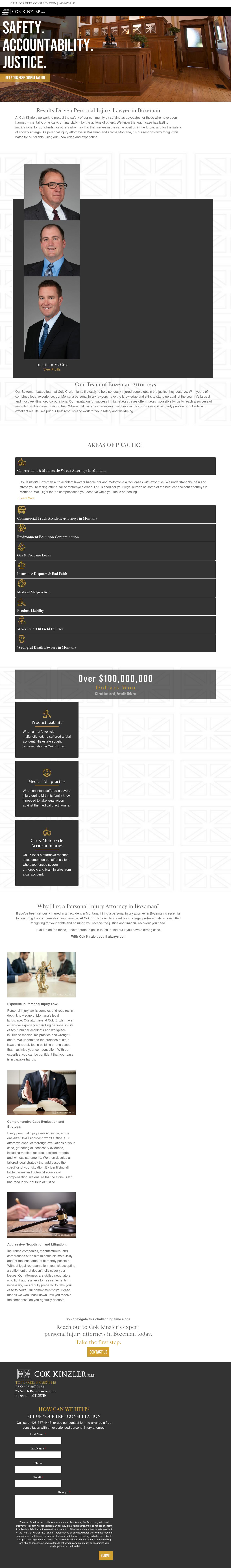 Cok Kinzler PLLP - Bozeman MT Lawyers