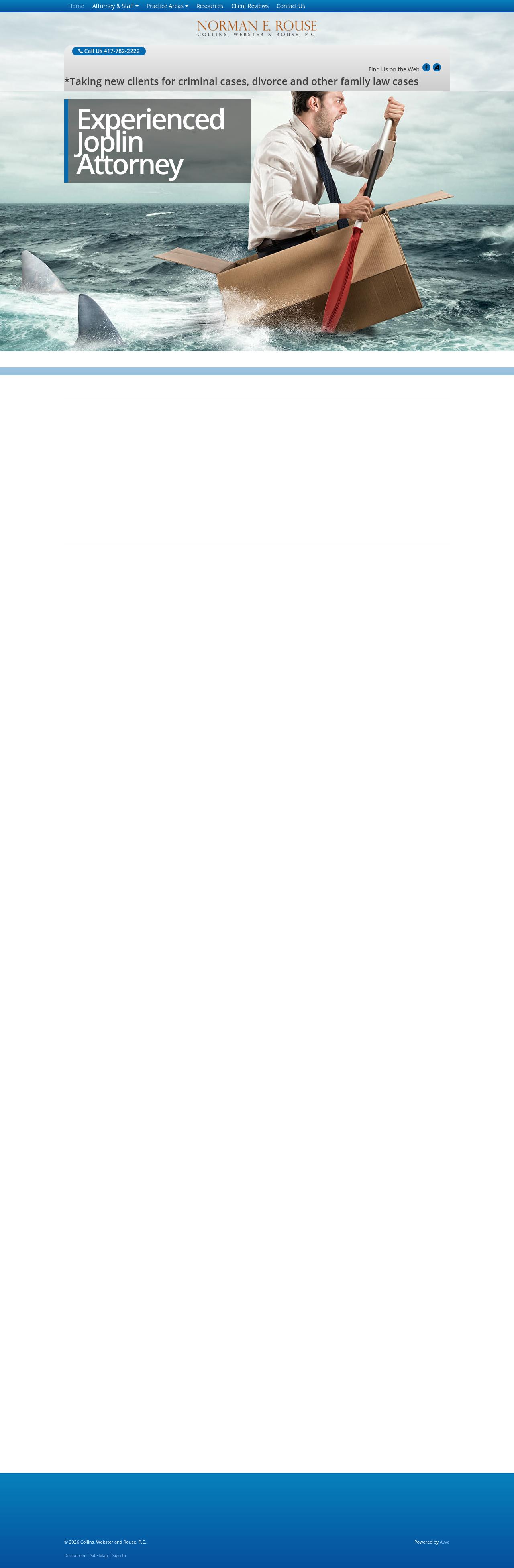 Collins, Webster and Rouse, P.C - Joplin MO Lawyers