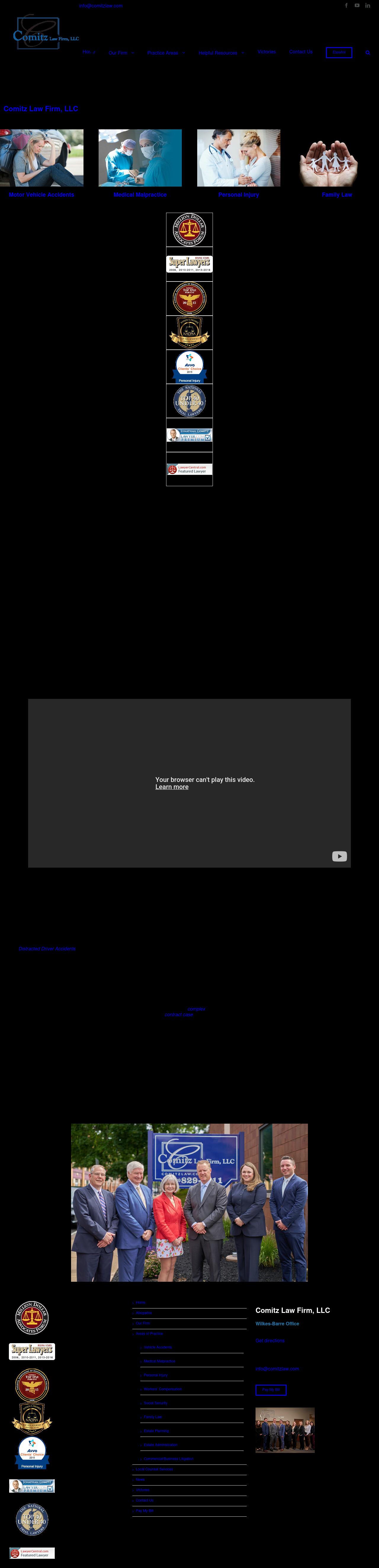 Comitz Law Firm, LLC - Wilkes-Barre PA Lawyers