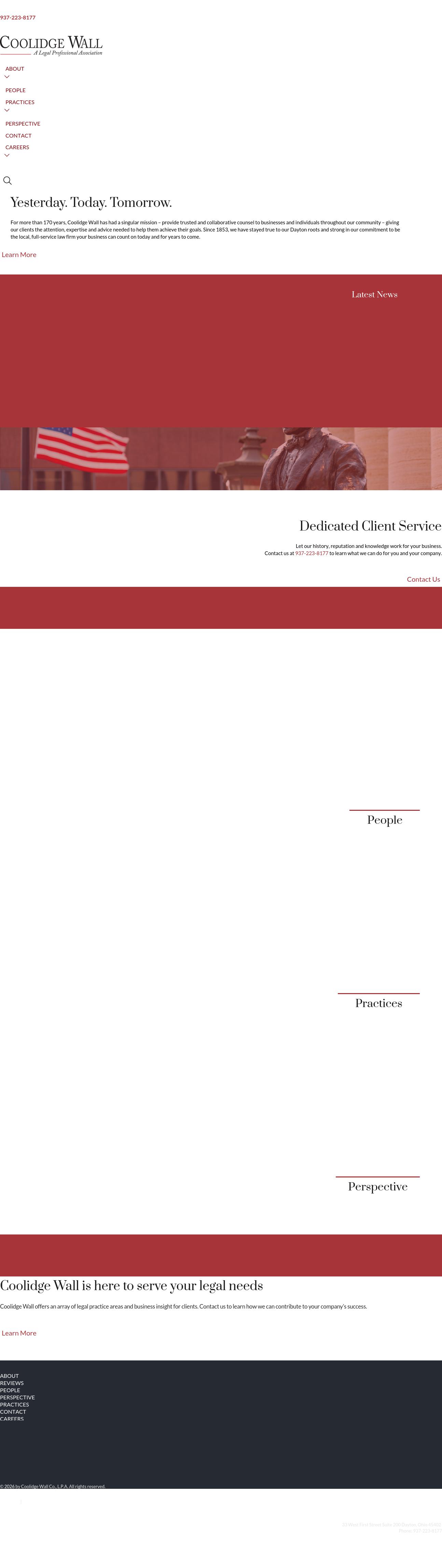 Coolidge Wall Co., L.P.A. - Dayton OH Lawyers