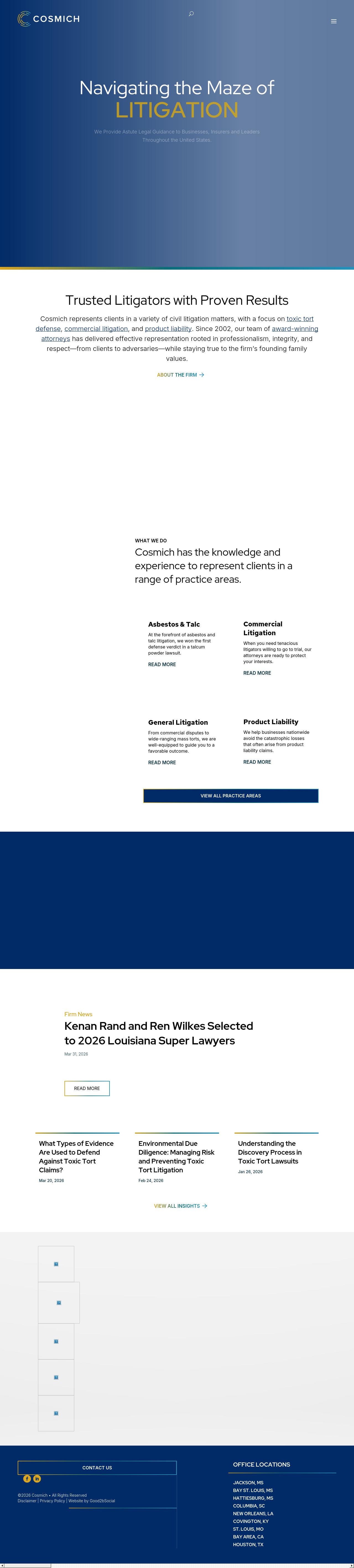 Cosmich Simmons & Brown, PLLC - Cincinnati OH Lawyers