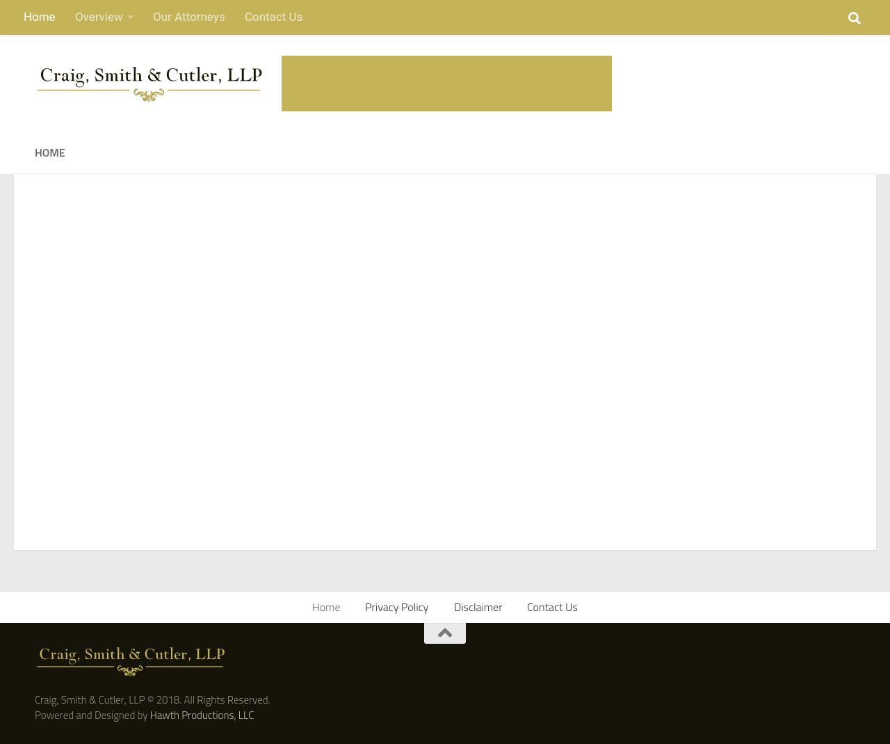 Craig, Smith & Cutler, LLP - Eldora IA Lawyers