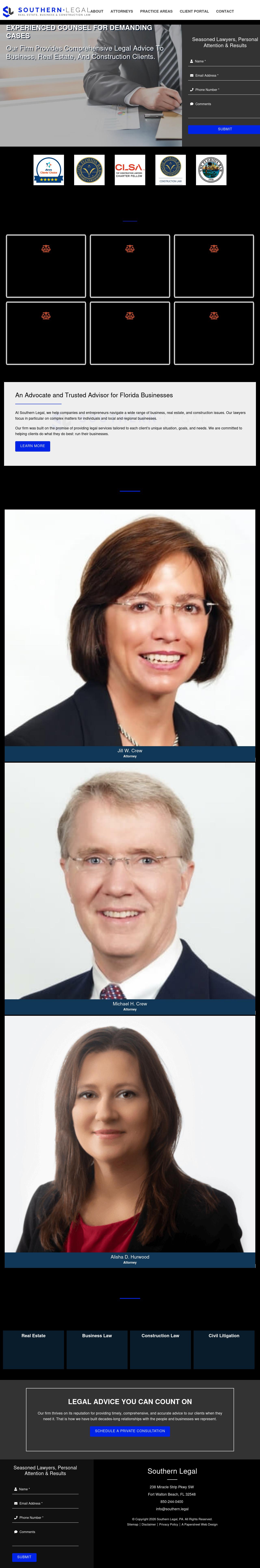 Crew & Crew, P.A. - Fort Walton Beach FL Lawyers