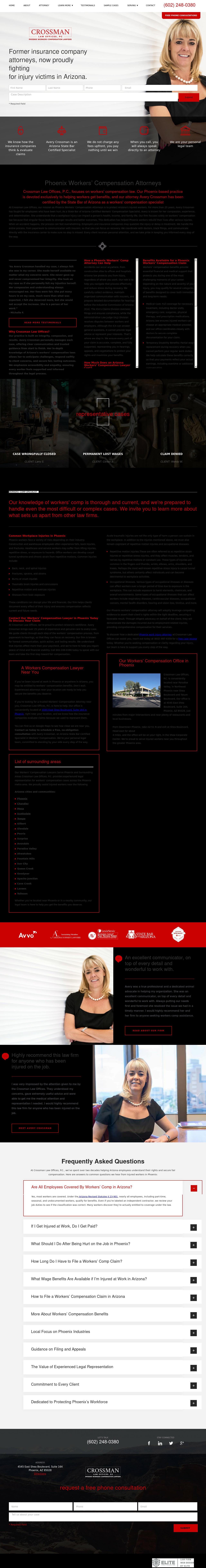 Crossman Law Offices, P.C. - Phoenix AZ Lawyers