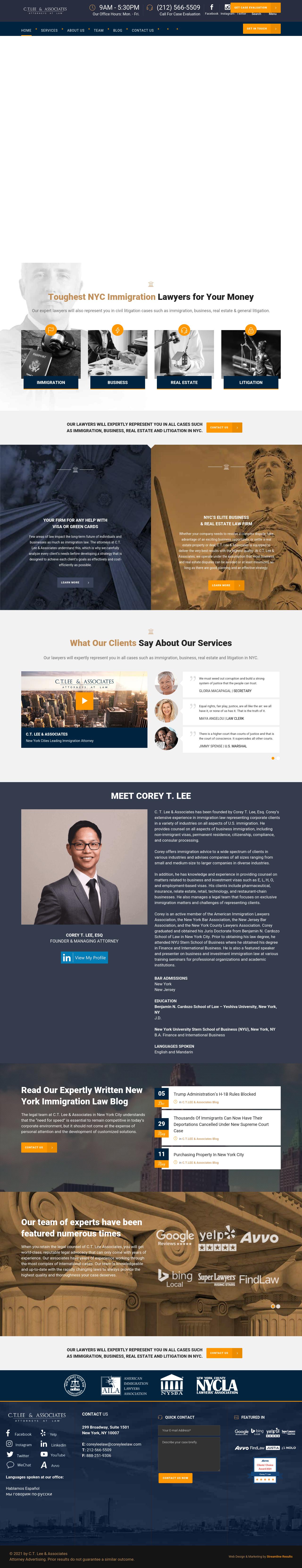 C.T. Lee & Associates - Newark NJ Lawyers