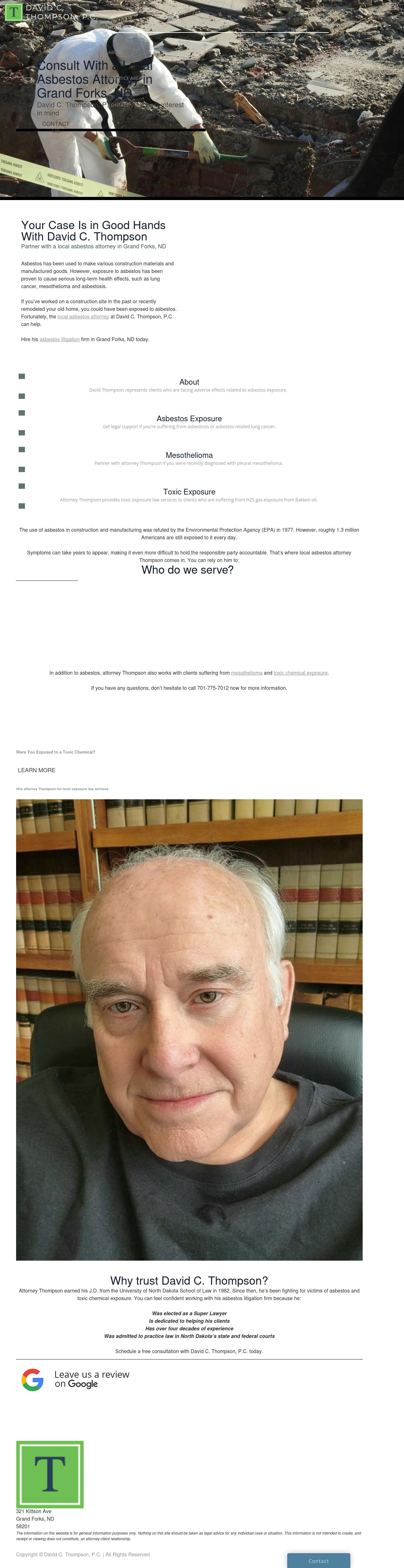 David C. Thompson - Grand Forks ND Lawyers