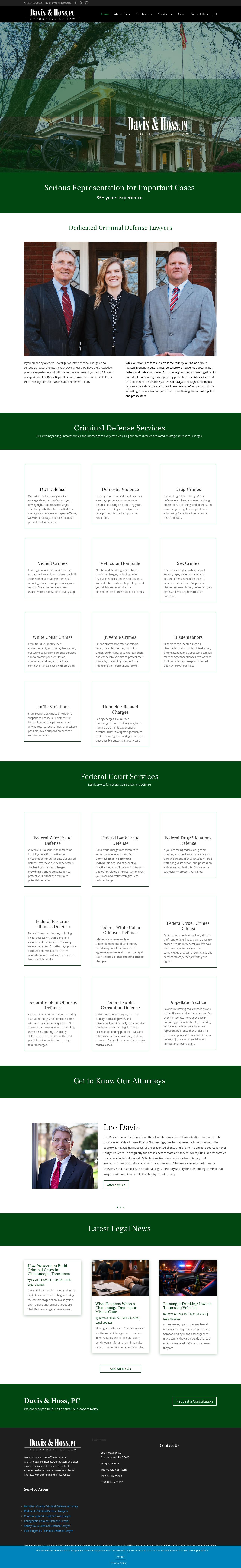 Davis & Hoss, PC - Chattanooga TN Lawyers