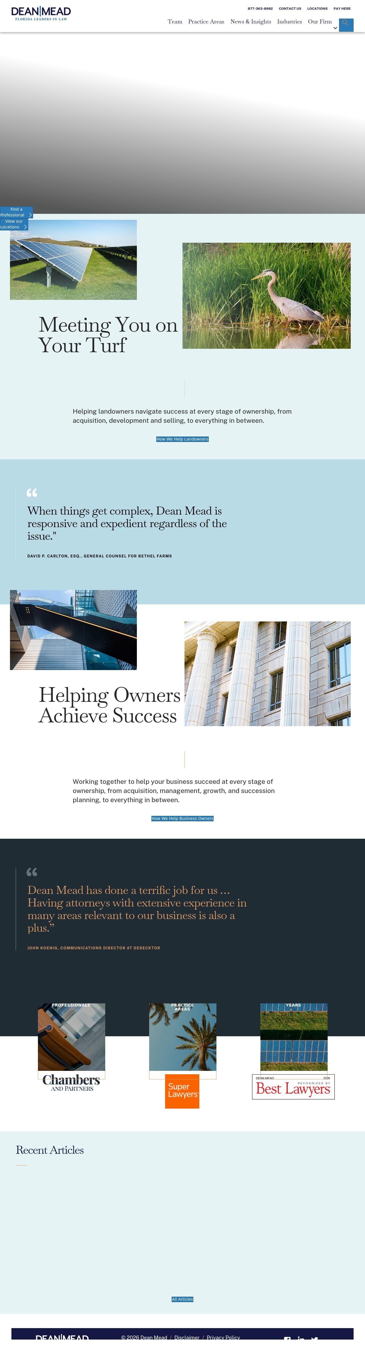 Dean, Mead, Minton & Zwemer - Fort Pierce FL Lawyers