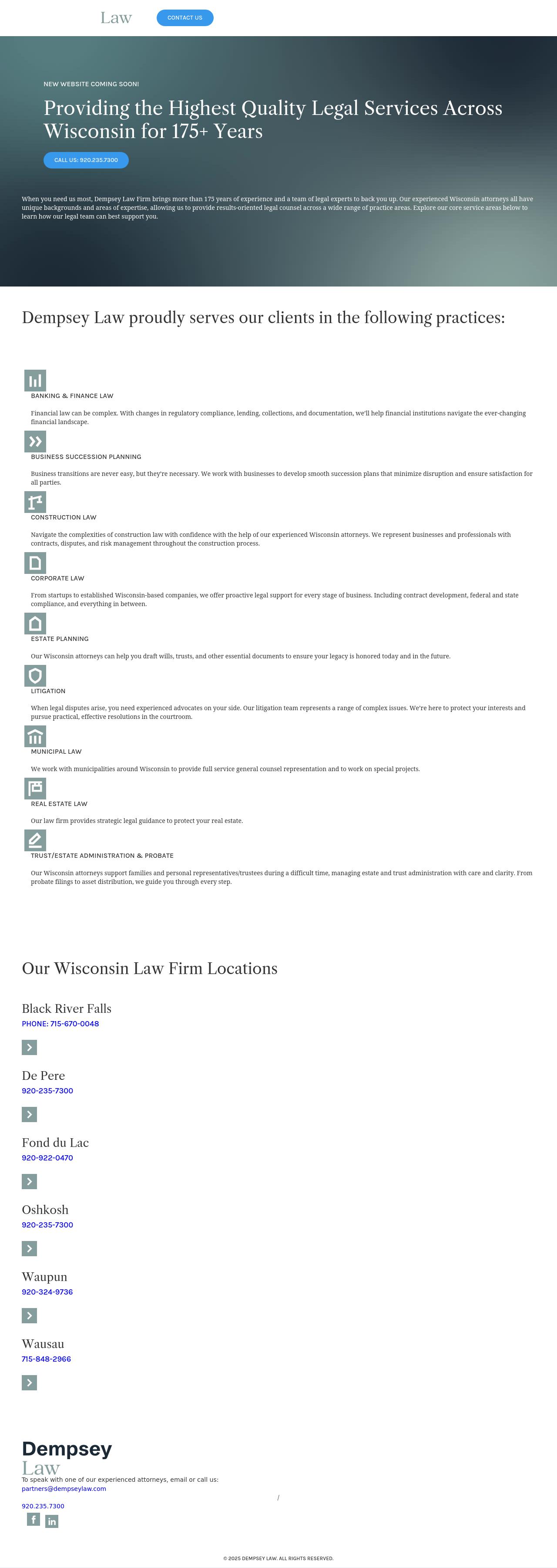 Dempsey Law Firm, LLP - Oshkosh WI Lawyers