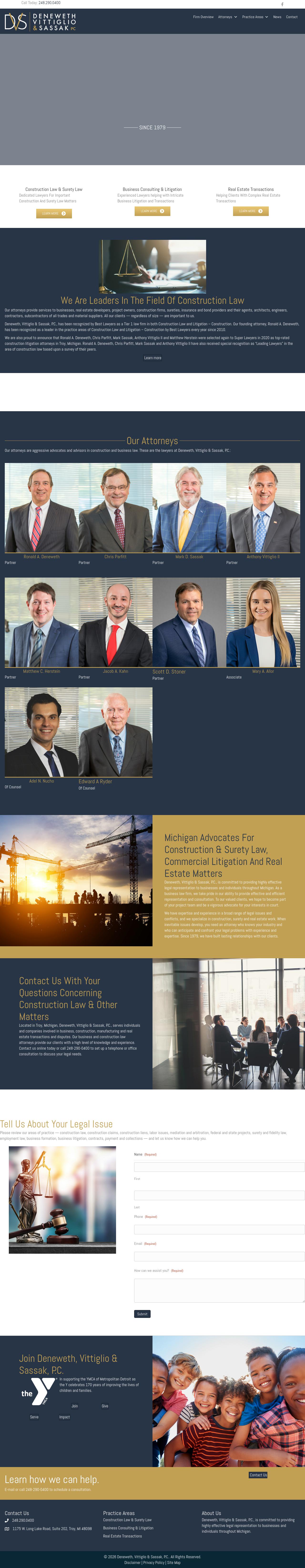 Deneweth, Dugan & Parfitt, P.C. - Troy MI Lawyers