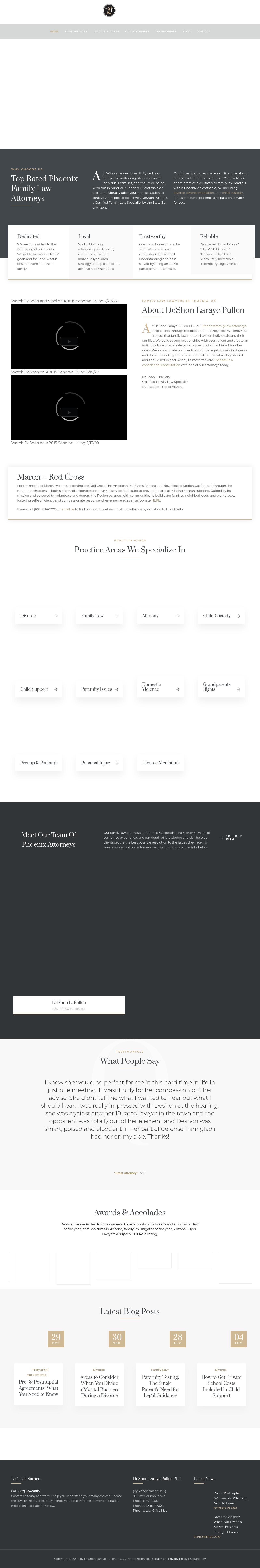 DeShon Laraye Pullen PLC - Phoenix AZ Lawyers