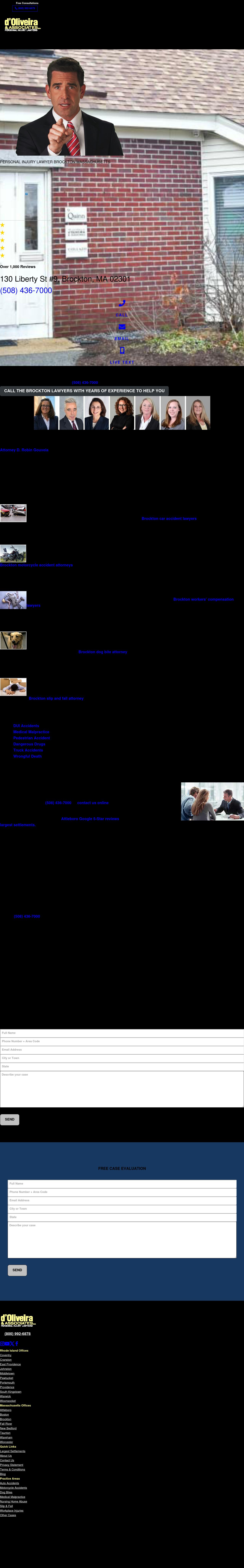 d'Oliveira & Associates - Brockton MA Lawyers