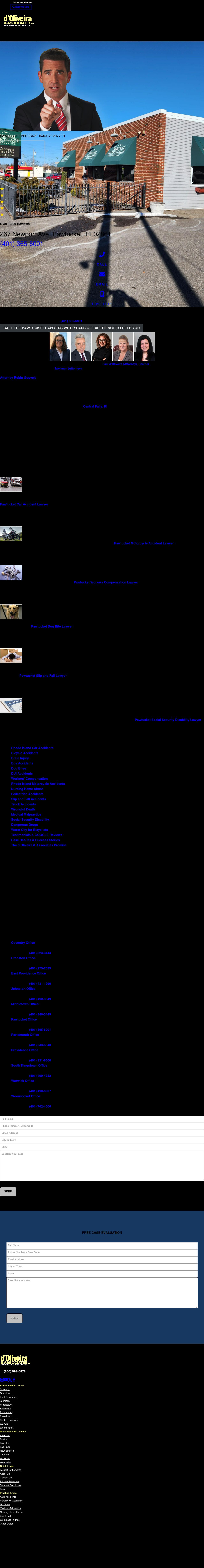 d'Oliveira & Associates - Pawtucket RI Lawyers