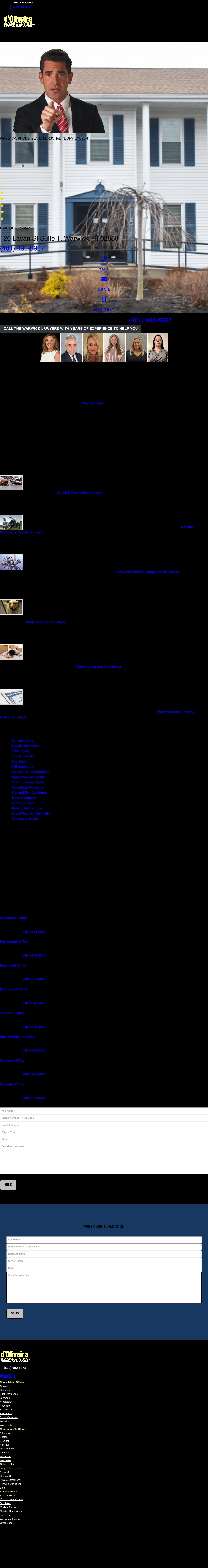 d'Oliveira & Associates - Warwick RI Lawyers