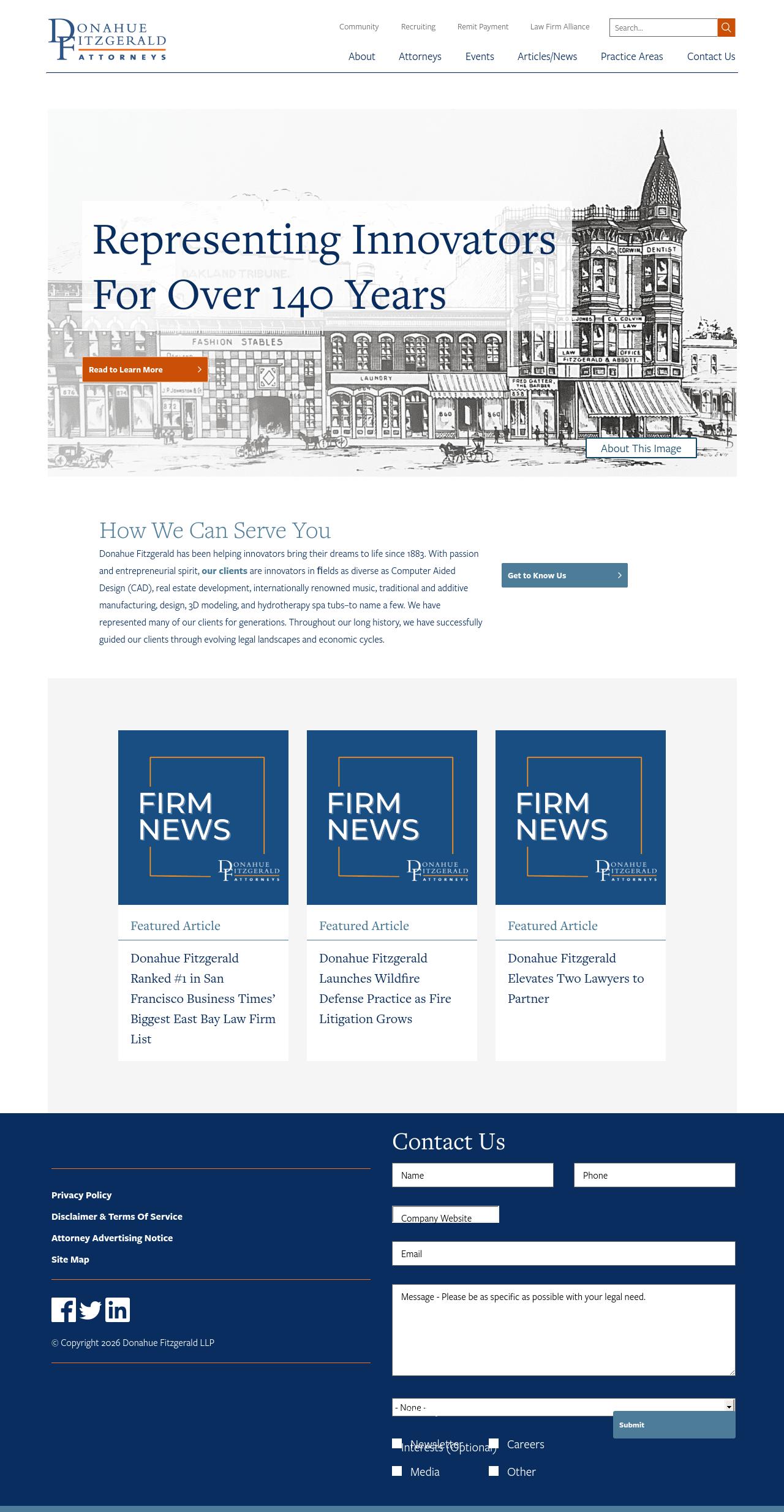 Donahue Fitzgerald LLP - Oakland CA Lawyers