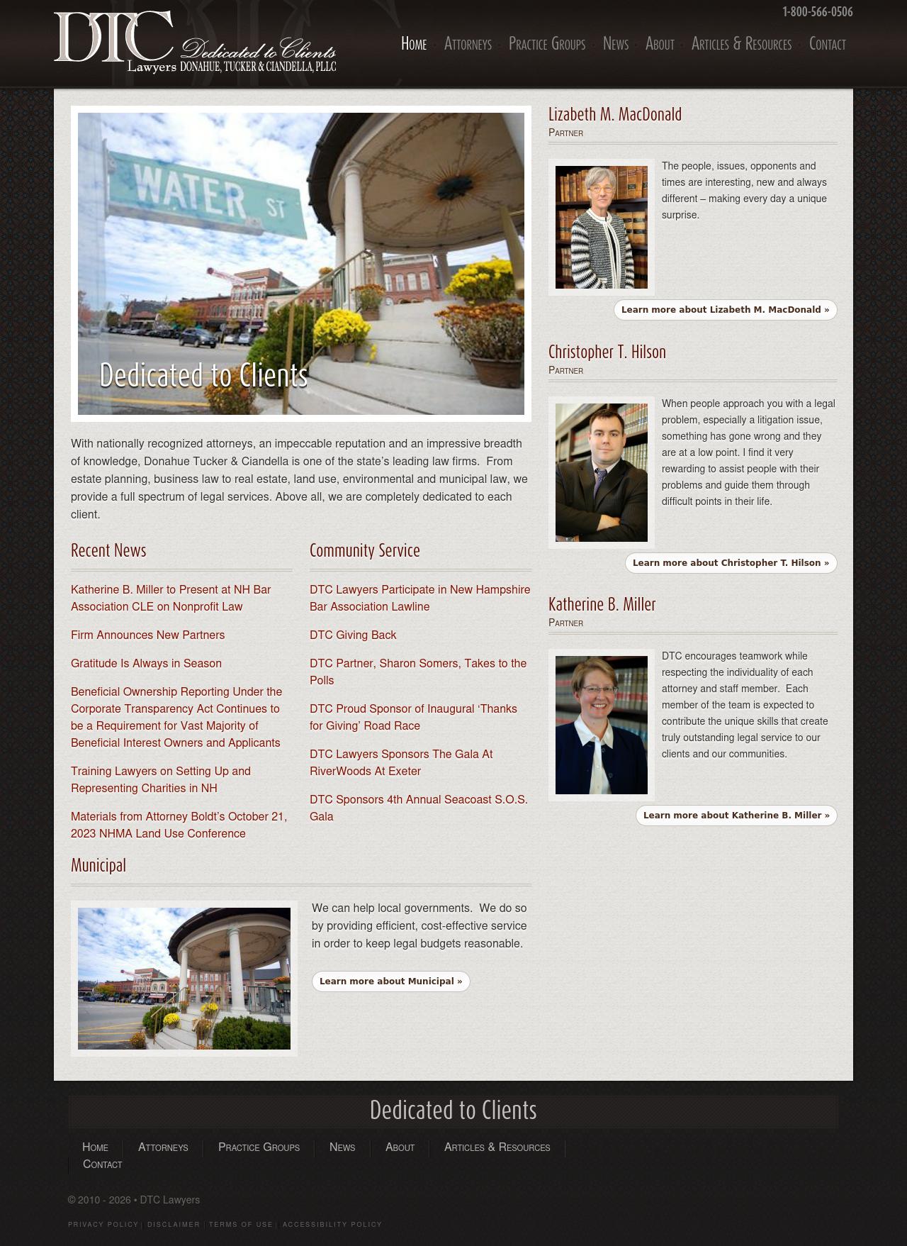 Donahue Tucker & Ciandella PLLC - Portsmouth NH Lawyers