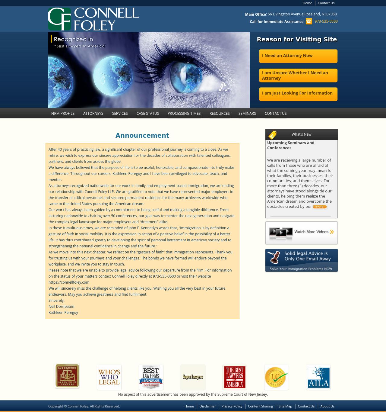 Dornbaum & Peregoy LLC - Newark NJ Lawyers