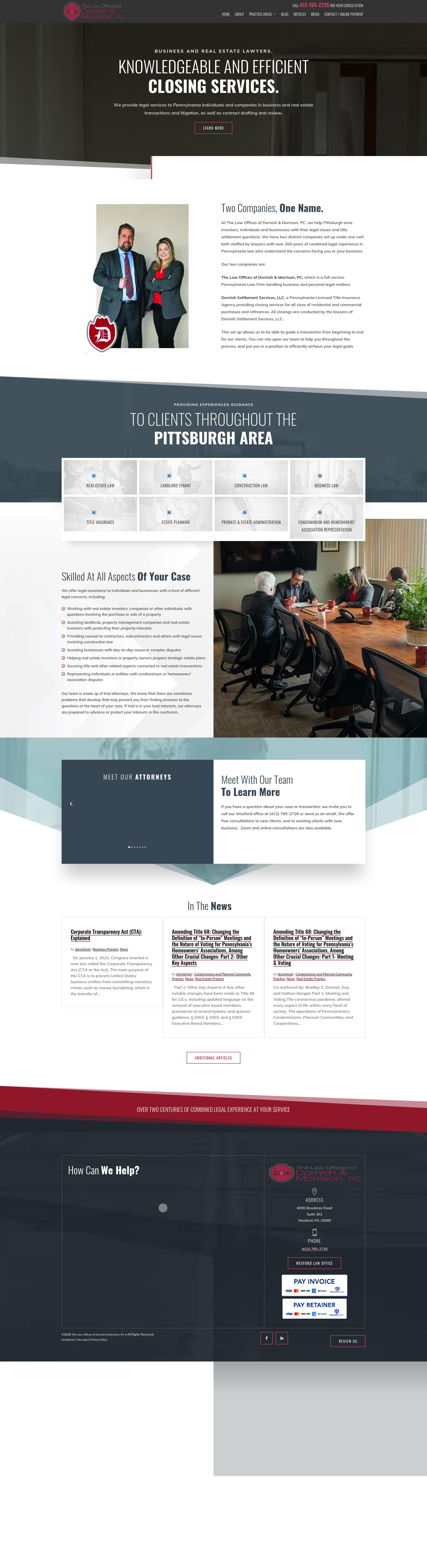 Dornish Law Offices, P.C. - Pittsburgh PA Lawyers