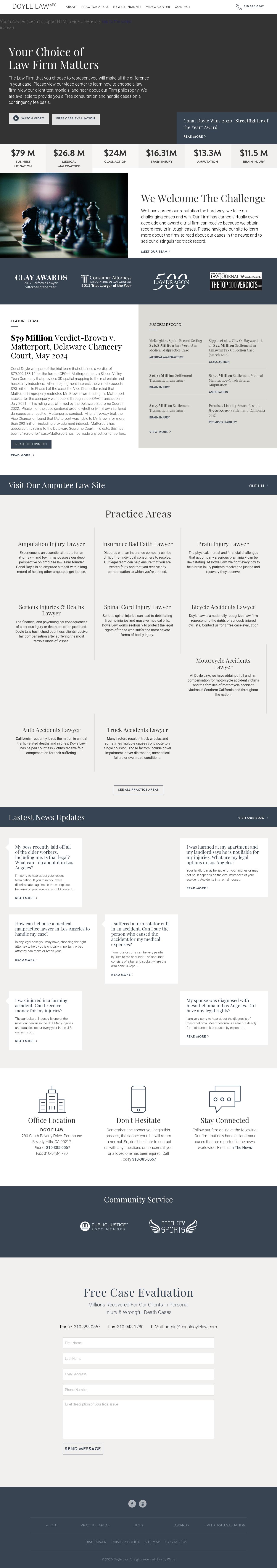 Doyle Law - Beverly Hills CA Lawyers