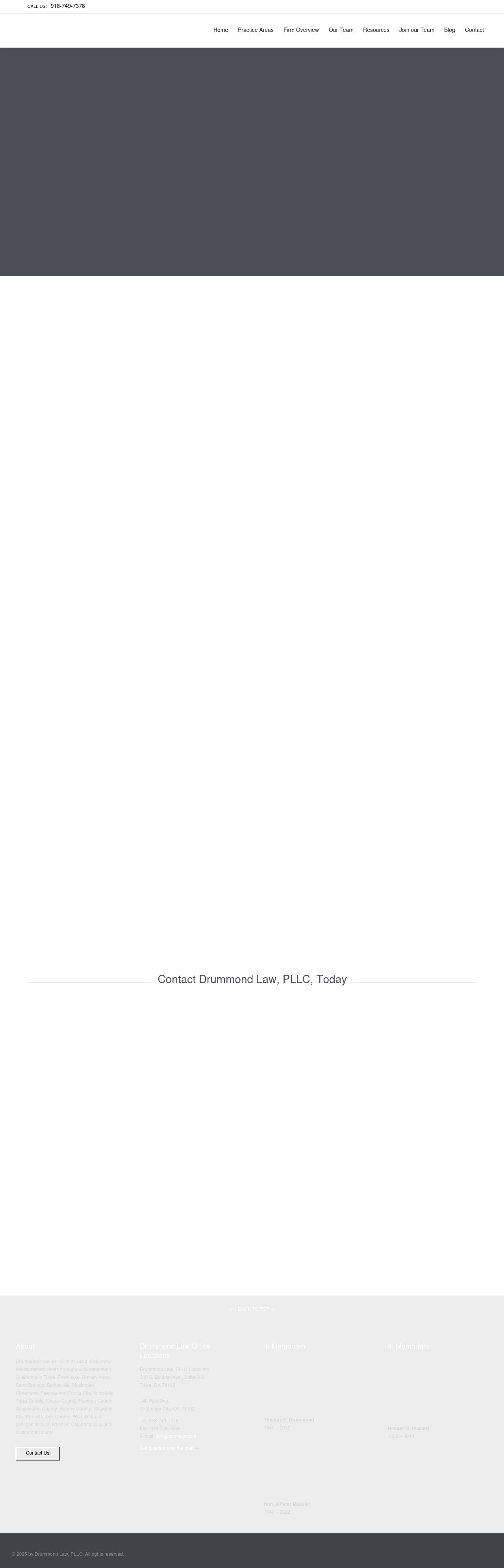 Drummond Law, PLLC - Tulsa OK Lawyers