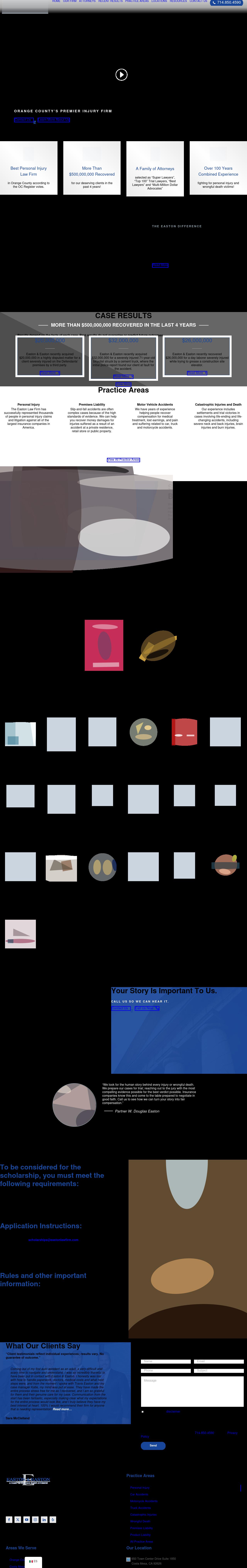 Easton & Easton, LLP - Costa Mesa CA Lawyers