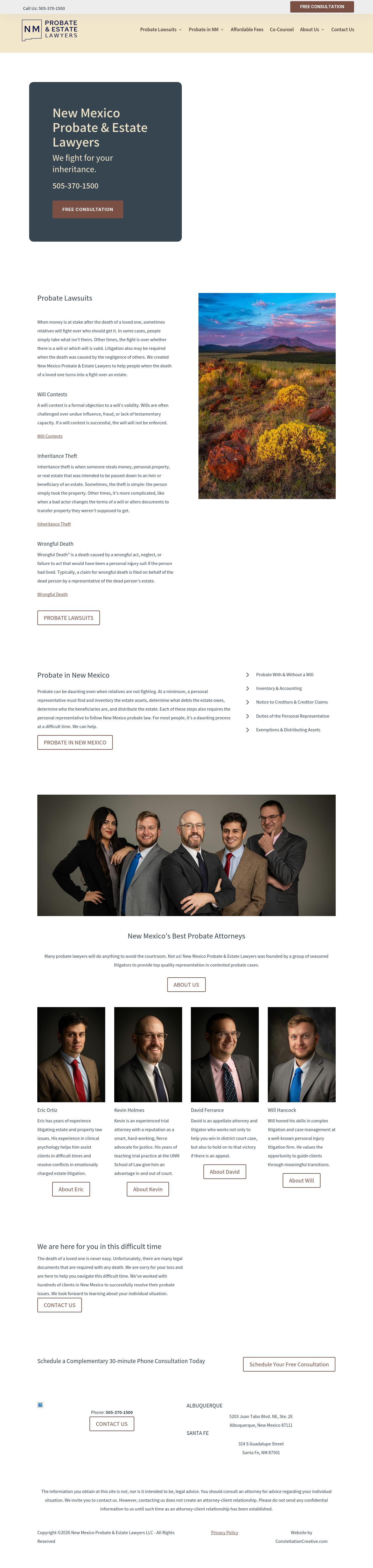 Eric Ortiz Law - Albuquerque NM Lawyers