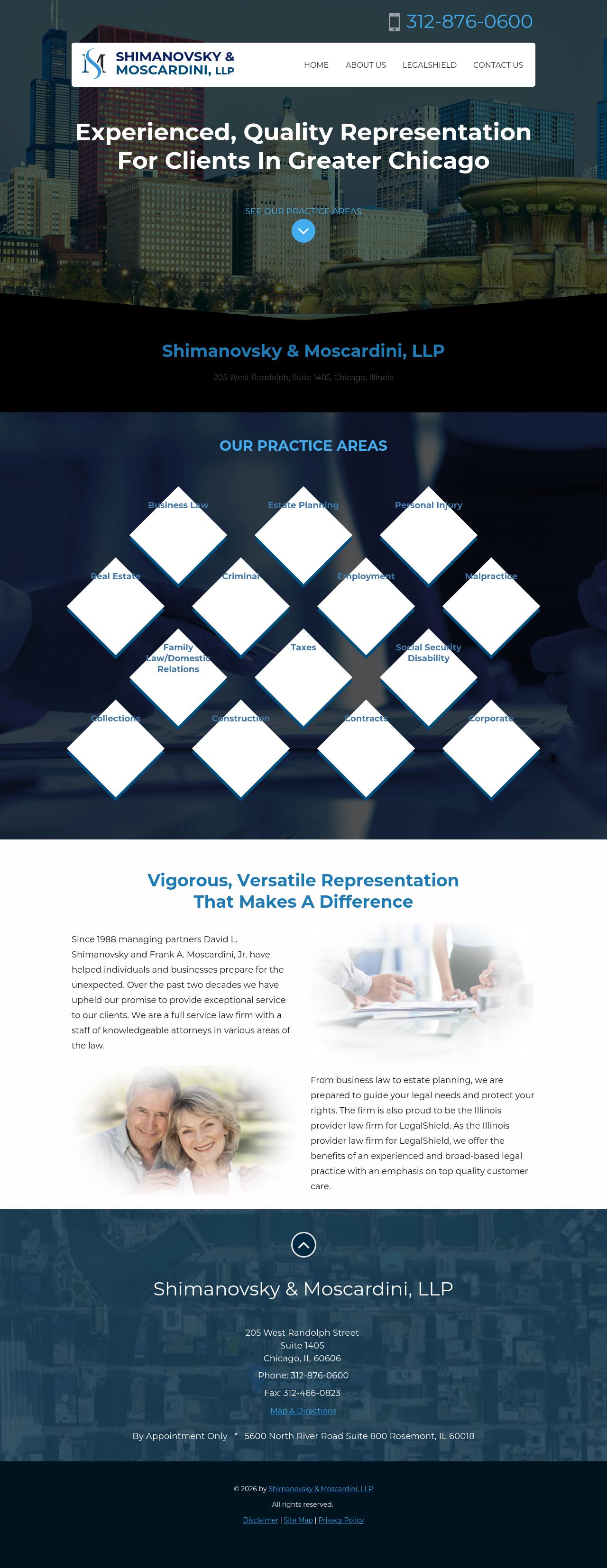 Evans, Loewenstein, Shimanovsky & Moscardini, Ltd. - Chicago IL Lawyers