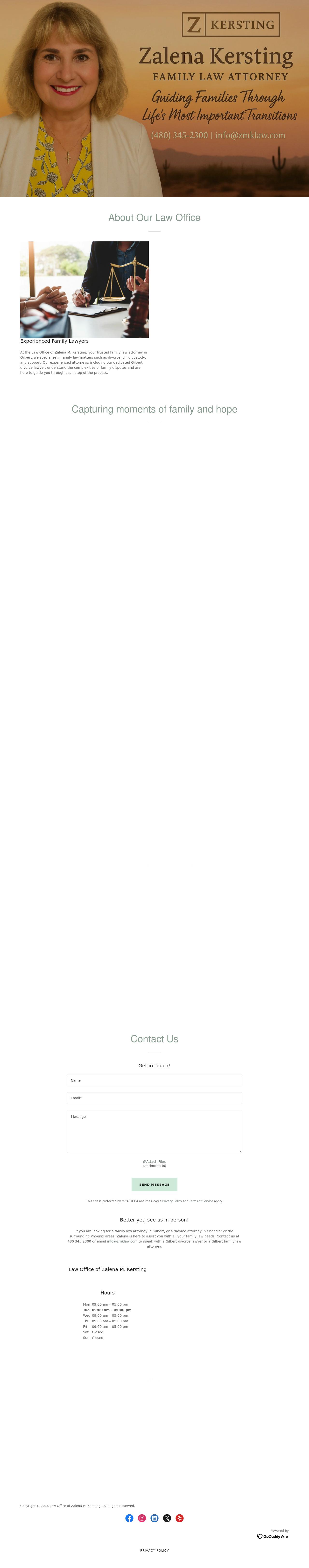 Law Office of Zalena M Kersting - Gilbert AZ Lawyers