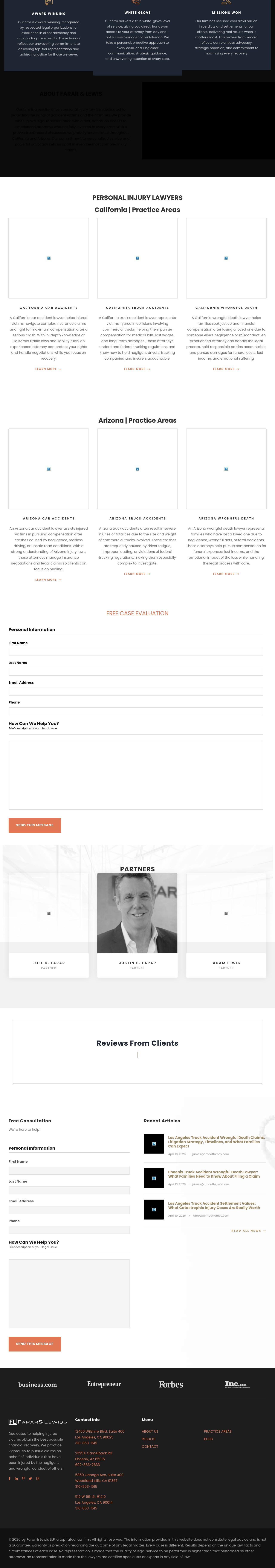 Farar & Lewis LLP - Los Angeles CA Lawyers