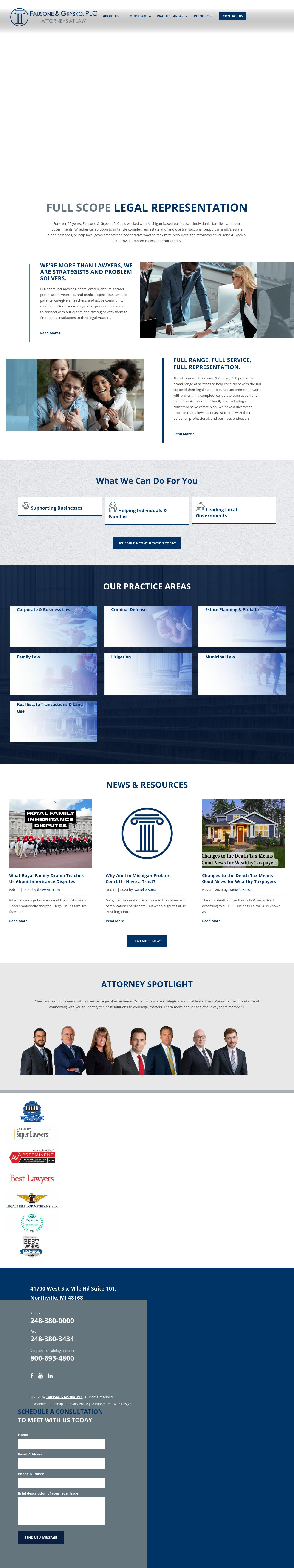 Fausone Bohn, LLP - Howell MI Lawyers