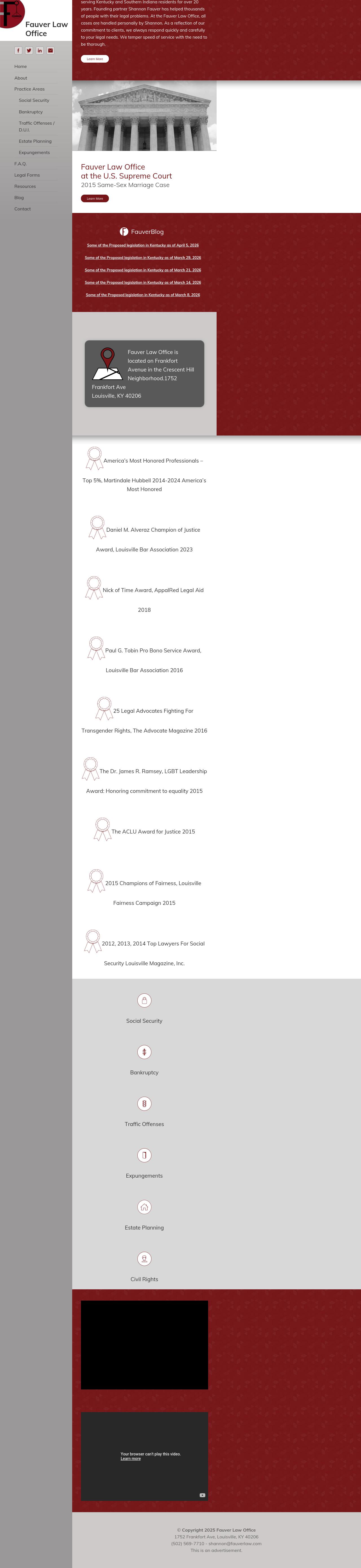 Fauver Law Office PLLC - Louisville KY Lawyers