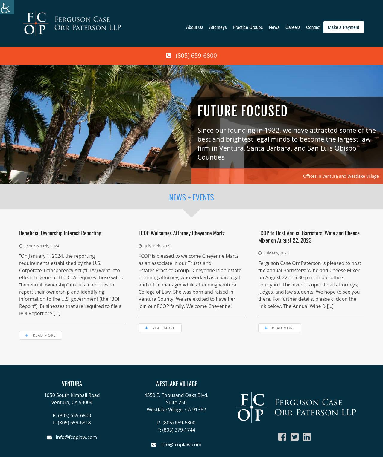 Ferguson Case Orr Paterson LLP - Ventura CA Lawyers