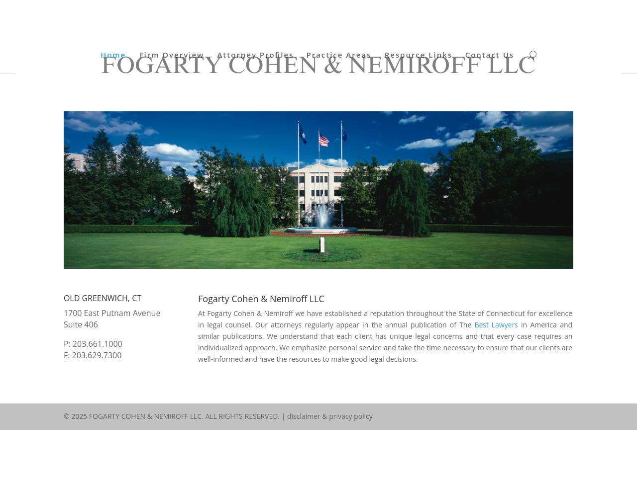 Fogarty Cohen Selby & Nemiroff LLC - Old Greenwich CT Lawyers
