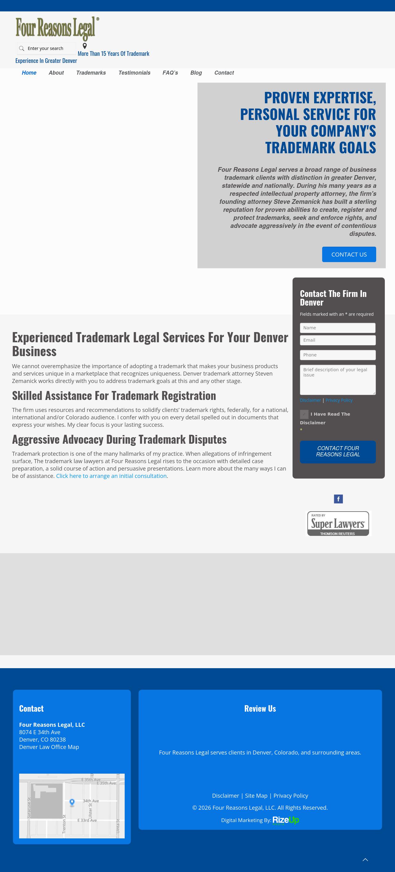 Four Reasons Legal, LLC - Denver CO Lawyers