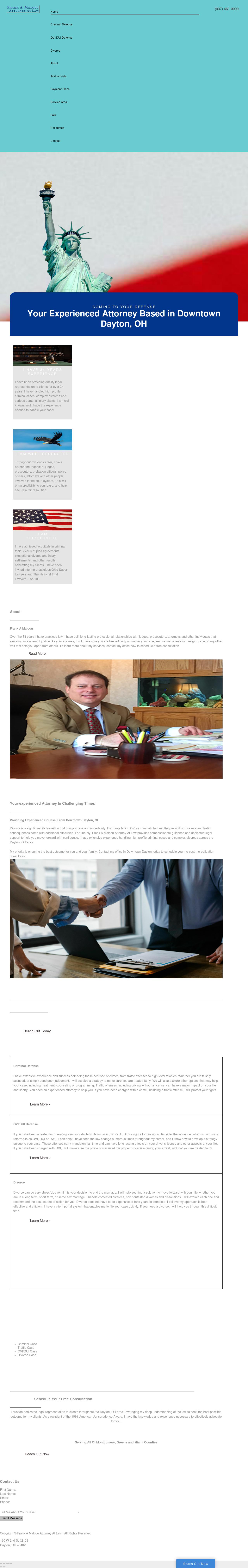 Frank A. Malocu - Dayton OH Lawyers