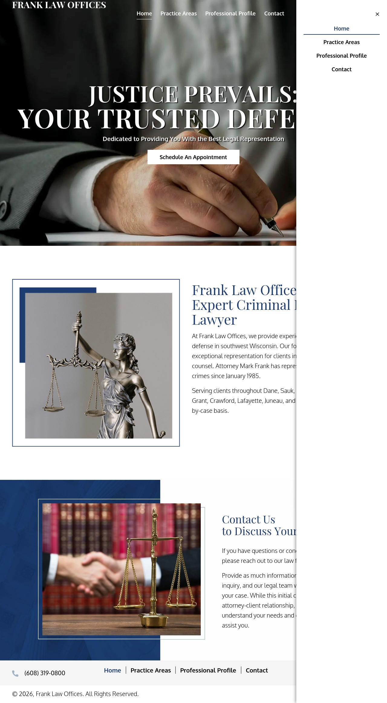 Frank Law Offices - Madison WI Lawyers