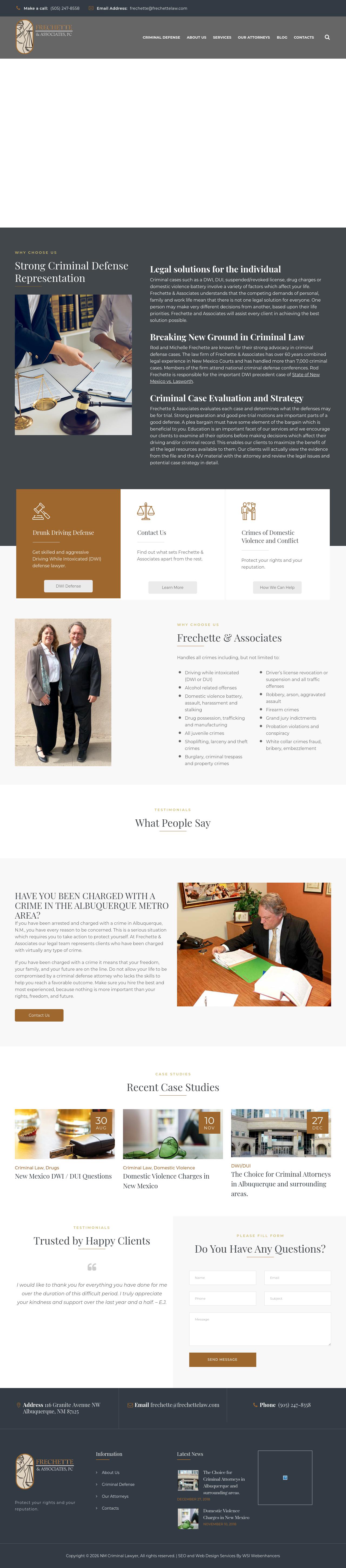 Frechette & Associates, PC - Albuquerque NM Lawyers