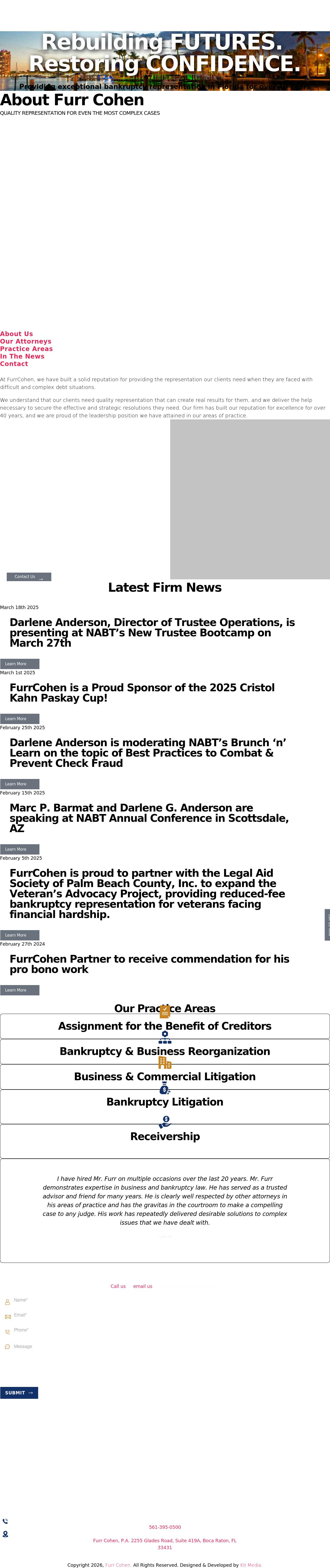 Furr & Cohen PA - Boca Raton FL Lawyers