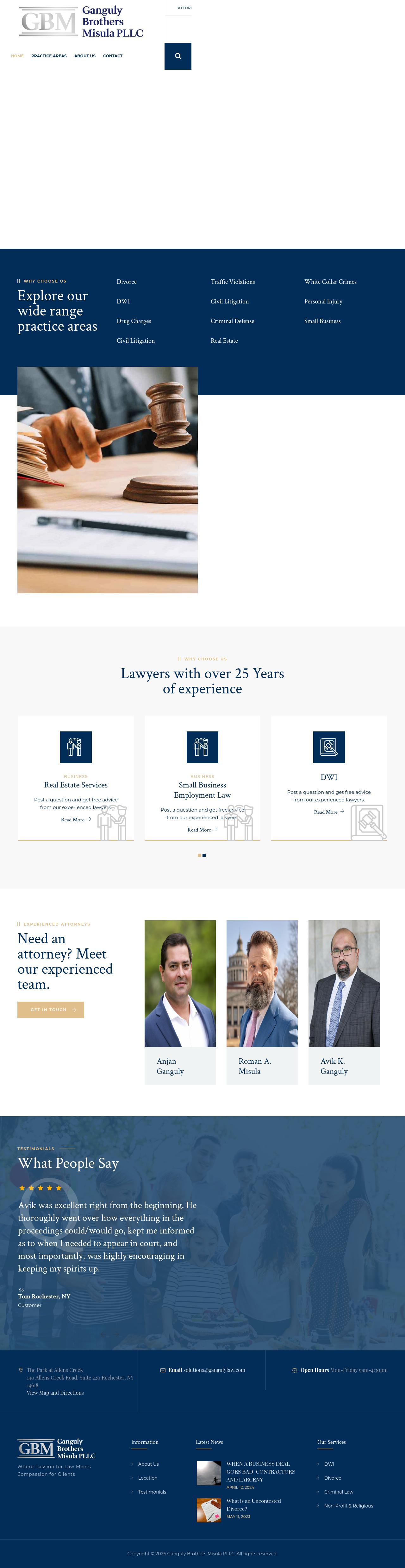 Ganguly Brothers, PLLC - Rochester NY Lawyers