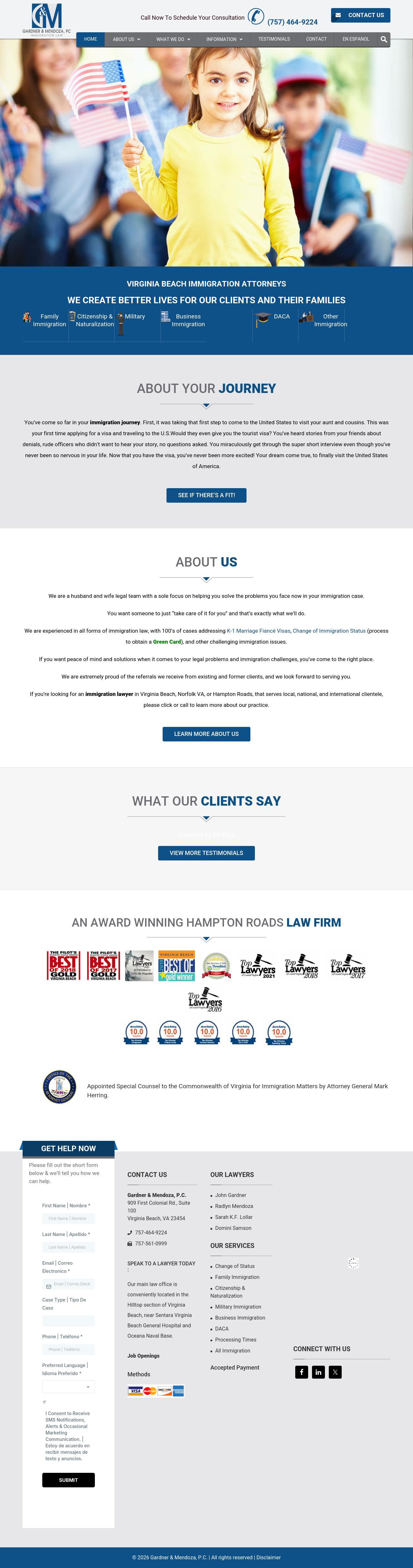 Gardner & Mendoza, PC - Virginia Beach VA Lawyers