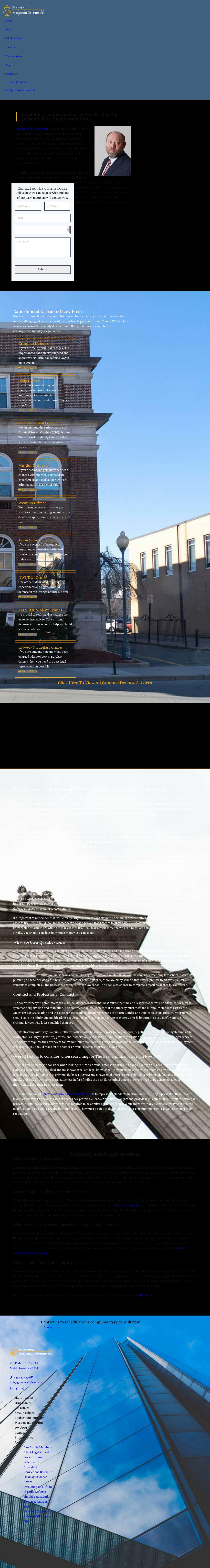 Gary Greenwald and Partners P.C. - Poughkeepsie NY Lawyers