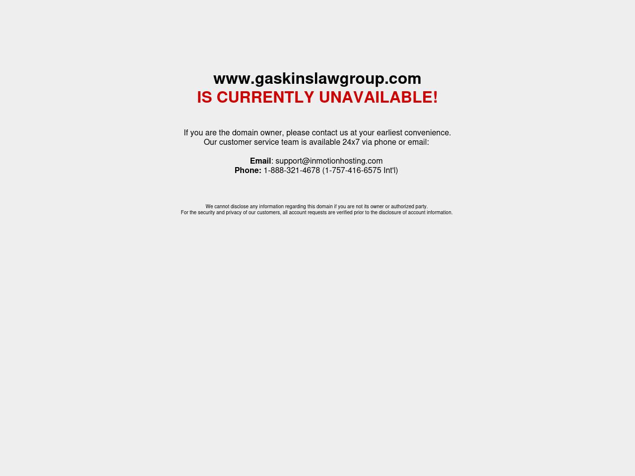 Gaskins Law Group - Charleston WV Lawyers