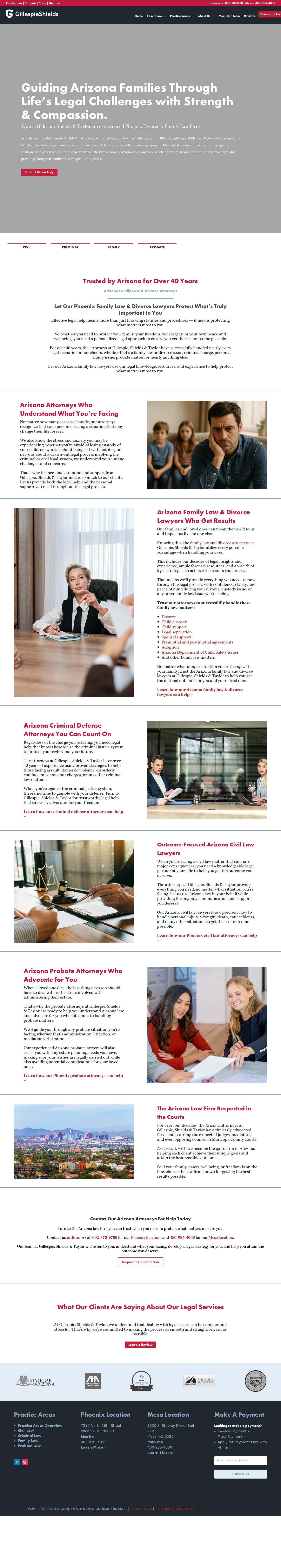 Gillespie, Shields, Durrant & Goldfarb - Phoenix AZ Lawyers