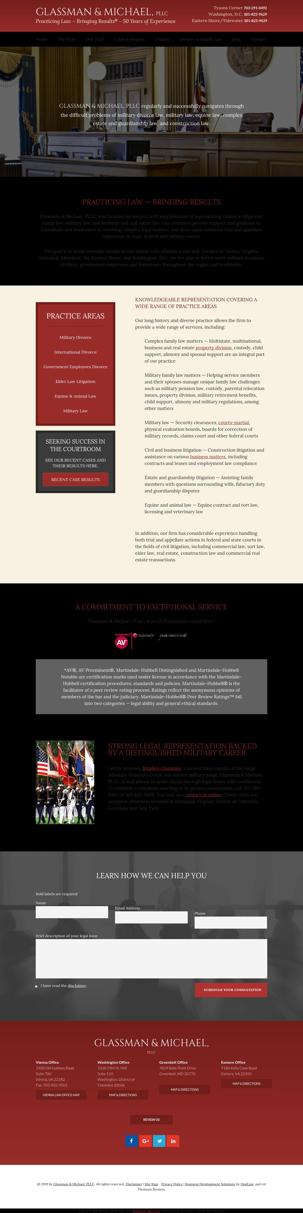 Glassman & Michael, PLLC - Washington DC Lawyers