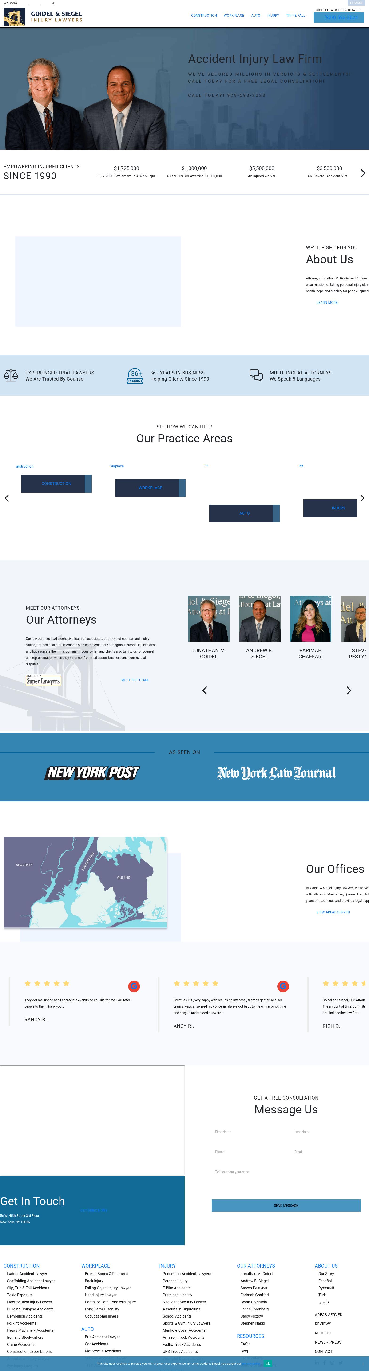 Goidel & Siegel LLP - New York NY Lawyers