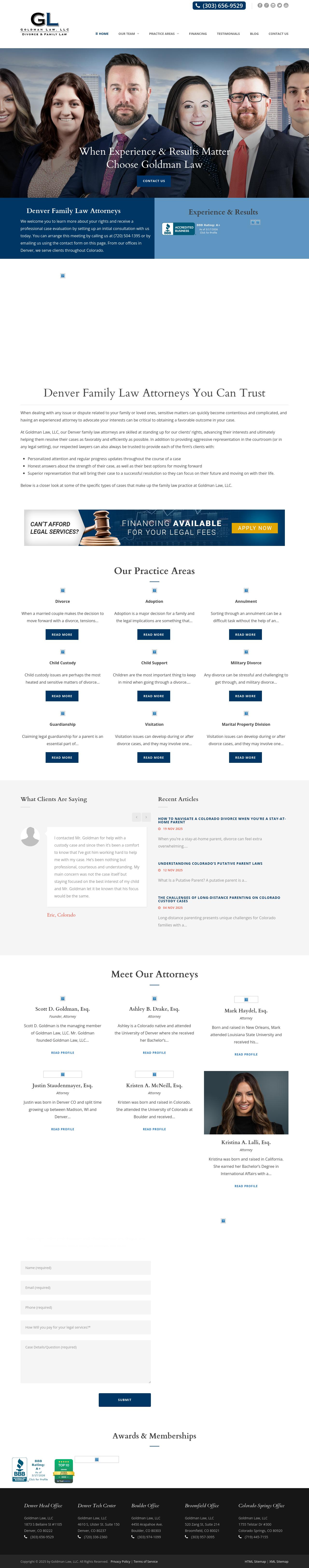 Goldman Law, LLC - Denver CO Lawyers