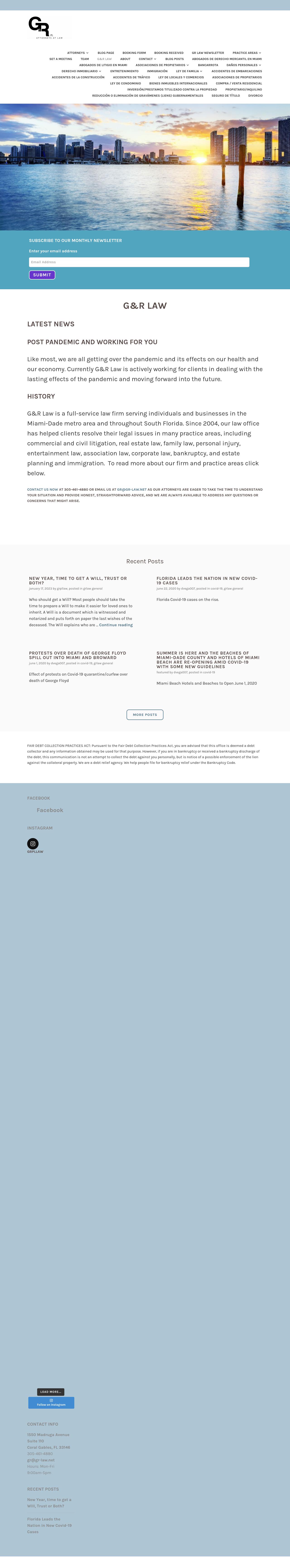 Gonzalez & Rodriguez, P.L. - Coral Gables FL Lawyers