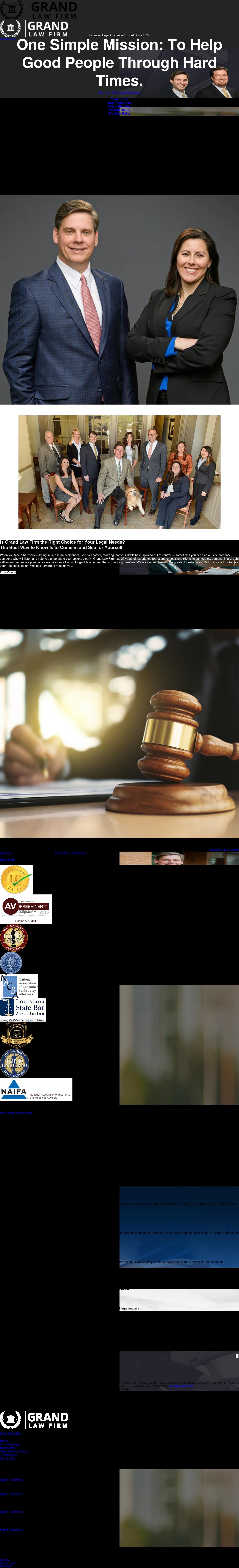 Grand Law Firm - Metairie LA Lawyers